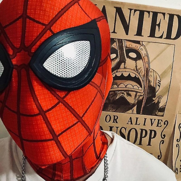 Halloween Spider-man hovedbeklædning Cosplay maske til børn/voksen Remy Spider Man Children