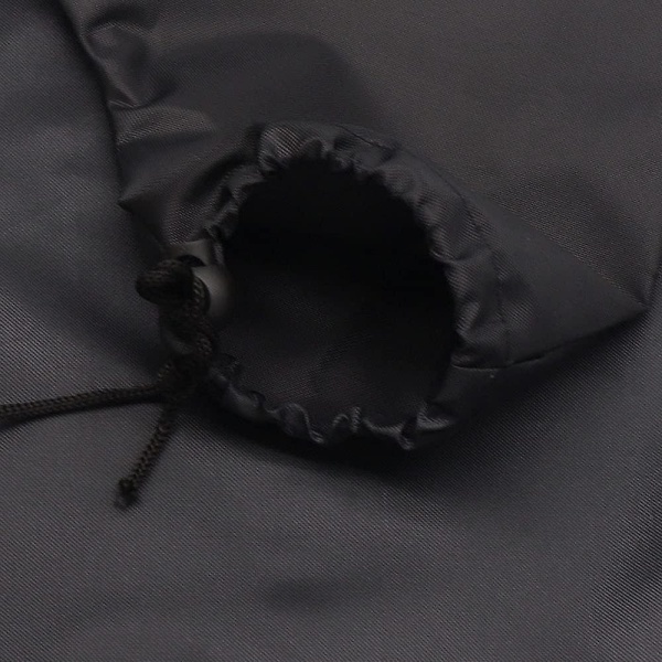 Leaf Vacuum Collection Bag Collection -pussi, joka on valmistettu polyesteristä Tyhjiösilppuri Lehtipuhallinpussi vetoketjulla ja kiristysnyörillä lehtiimureille