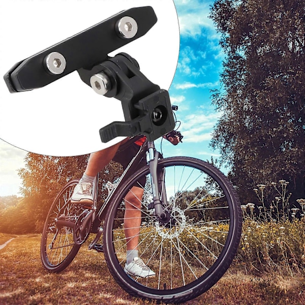 1 stk. Sykkelsetelysfeste for Trek Bontrager frontlysholder, aluminiumslegering, sykkelseteskinne, baklysbrakett