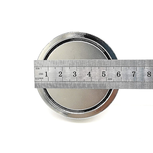 Superstark Neodymmagnet 120 kg - Stark Magnet - Perfekt för Magnetfiske - 60 mm med Neodym-ögla