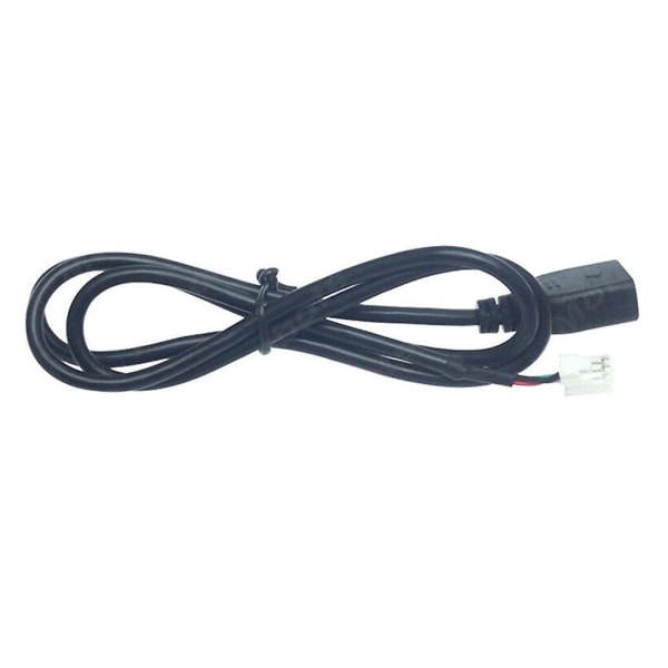 2kpl 4-nastainen+6-nastainen liitin USB-kaapeli Autoradion stereolle 1m USB-kaapeli USB-sovitin