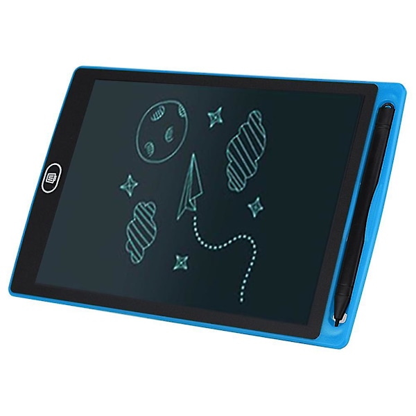 Blå 8.5in LCD Skrivebrett Elektronisk Tegnebrett Doodle Pad
