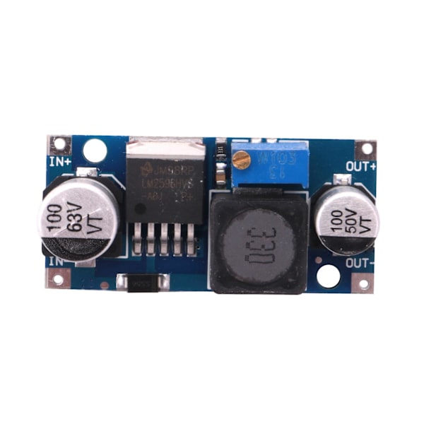 4x 48v Justerbar Step-down Regulator Modul, Dc-dc, Lm2596hv Input, 4.5-60v Modul blue