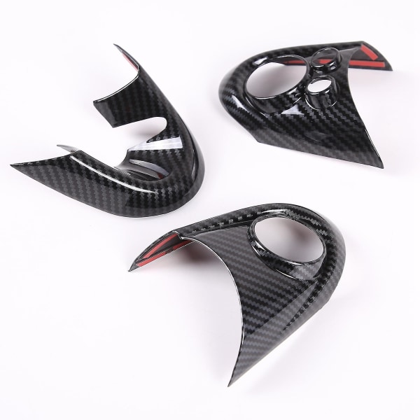 Car Rat Cover Carbon Fiber Abs Sticker Cover Trim For- Mini Cooper F54 F55 F56 F57 F60