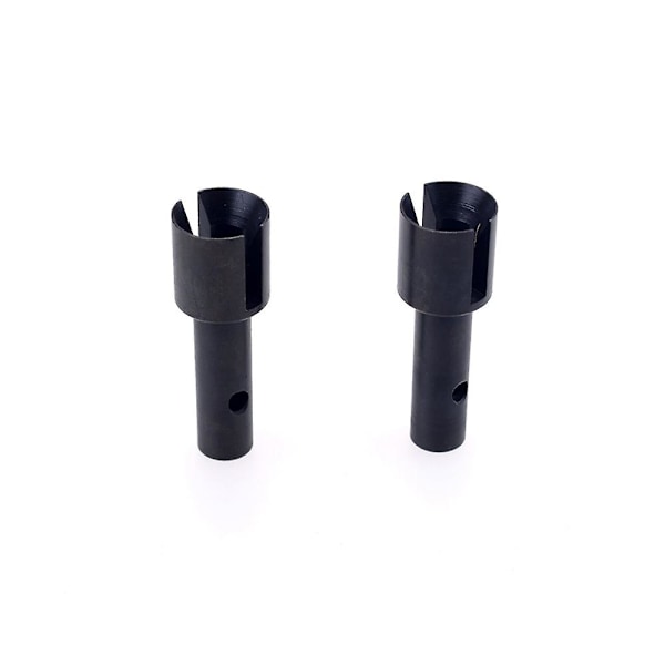 2 st metall bakre hjulaxelkoppar 8537 för -07 DBX07 EX-07 EX07 1/7 RC bil uppgraderingsdelar reservdelar tillbehör black