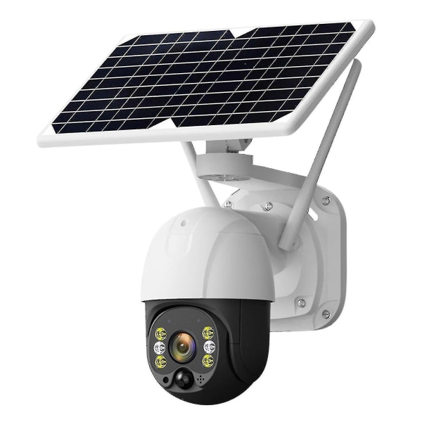 Wifi Hjemmesikkerhedskamera 1080p Hd Solpanel Udendørs Overvågning Ip66 Vandtæt kamera Smart Hom