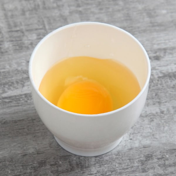 2kpl Munanhakasetti Uudelleenkäytettävä, Helppo puhdistaa Munanmuotoinen mikroaaltouuni lämmönkestävä munankeittokuppi kotiin