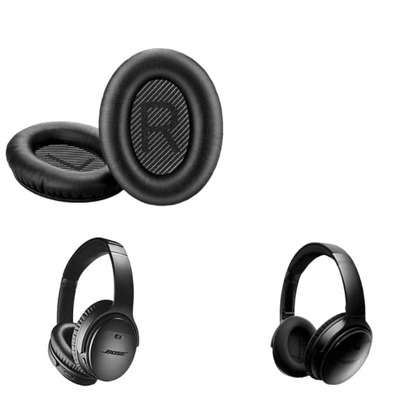 Øreputer for Bose QuietComfort 35 II, Premium Erstatning