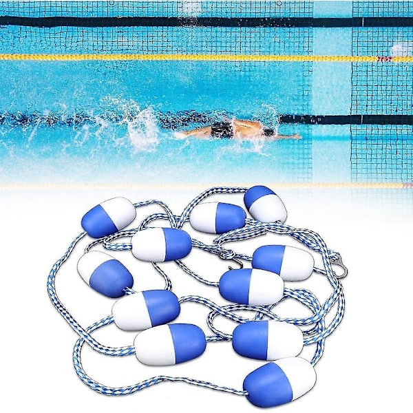 Safety Float Lines - 5m Pool Säkerhetsseparation Rope Floating Rope Lane Line Poolutrustning-N