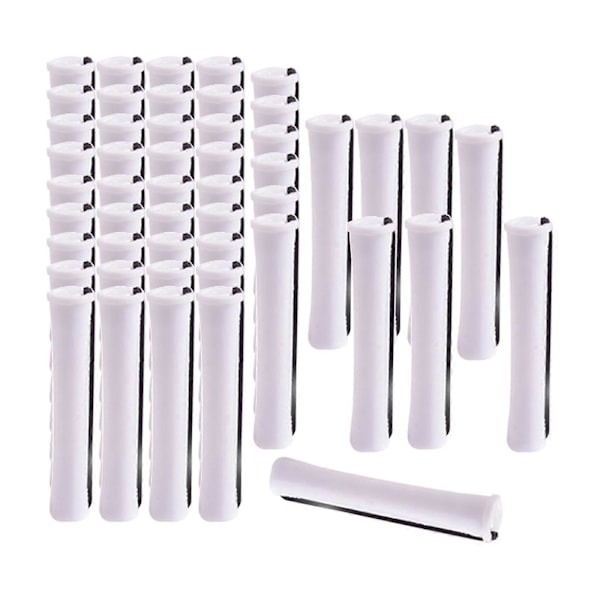 Kolde Permanentruller til Hår Varmefrit Ruller Styling Frisørværktøj 50Pcs 1.6cm