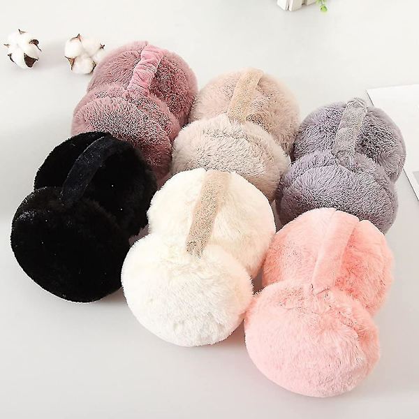 Talviset korvaläpät, kokoontaitettavat pehmokorvaläpät, unisex lämpimät korvaläpät Heilwiy-lahja
