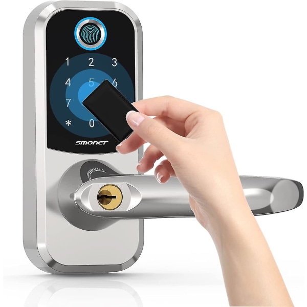 Nøkkelbrikke for fingeravtrykk Smart Lock, Ic-kort for deadbolt, 3 stk