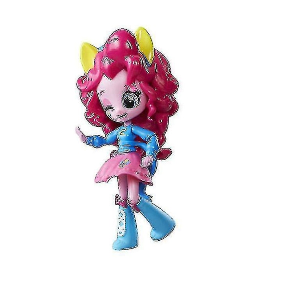 9 stk My Little Pony Equestria Girls Figures Dolls Collection Minis Dolls 12cm