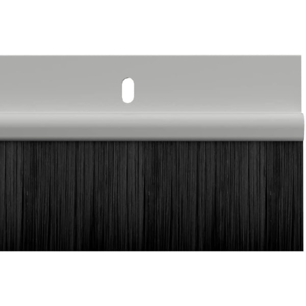 838 mm bunden af ​​dørbørste-udtrækker-træ, sort, (2'9") & bunden af ​​døren White