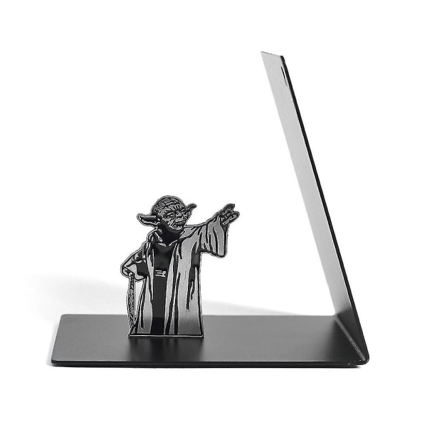 Yoda dekorative bogstøtter til kraftige bøger Boghylde Metal Desktop Bogholdere Bogender