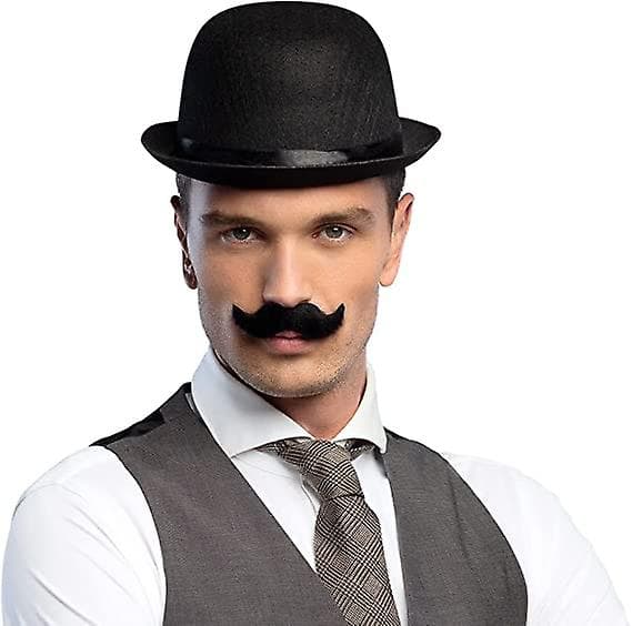 Bowlerhatt, For Voksne, Hatt, Hodeplagg, Kostyme, Karneval, Temafest