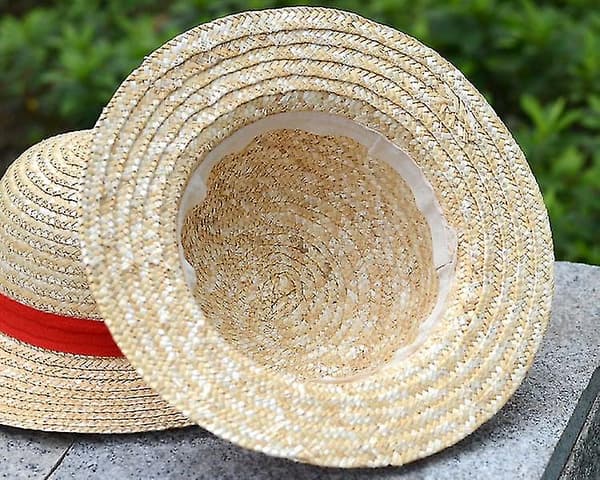 Halmhatt Cosplayhatt Japansk Seriefigur