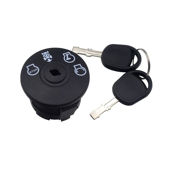 Tenningsbryter 4 posisjoner med nøkkel for gressklipper traktor 193350 532193350 Black