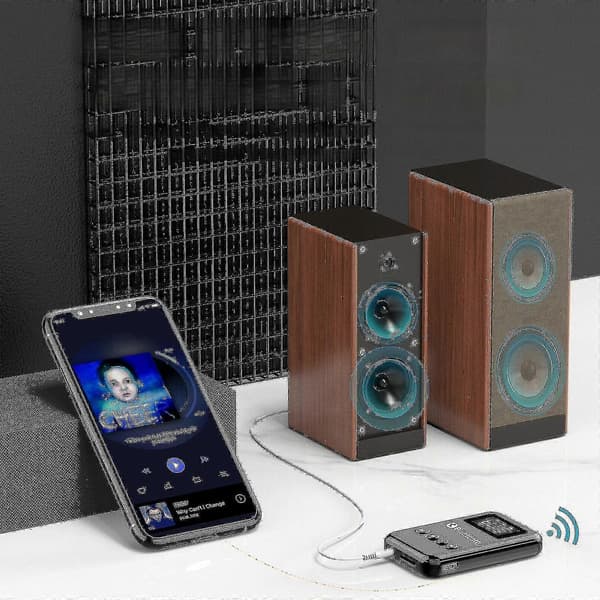 Bluetooth-vastaanotin Aux Auton Bluetooth-sovitin Tietokone Tv Fm Bluetooth-lähetin 5.0