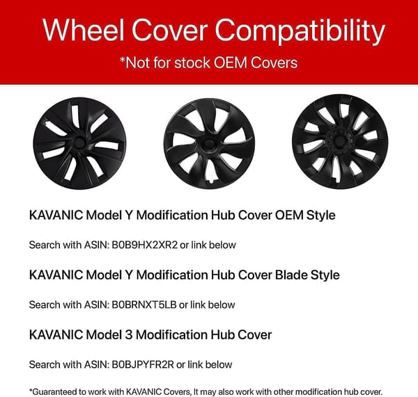 Centerkapsel (4 st) för Tesla Model Y Model 3 Modifiering Navkapsel (vit/matt svart)