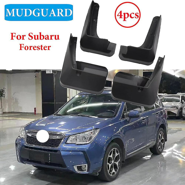 4 stk For Subaru Forester Sj 2014 2015 2016 2017 2018 Skvettskjermer Splash Guards Fender Front Bakhjul Biltilbehør