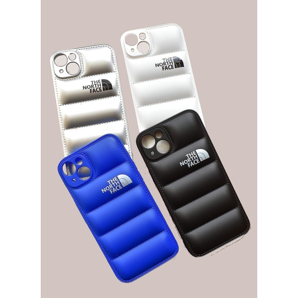 Iphone 14 Plus The North Face Vadderat case, endast Iphone 14 Plus (vit).