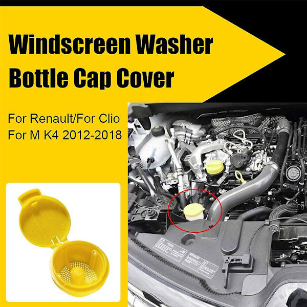 Til Renault Megane Scenic Clio Forrudevasker Flaskedæksel