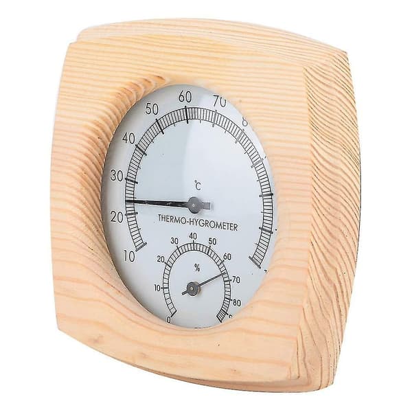 Bastutermometer, Digital Rumstermometer Hygrometer Temperatur Luftfuktighetstermometer Basturumstermometer och Hygrometer