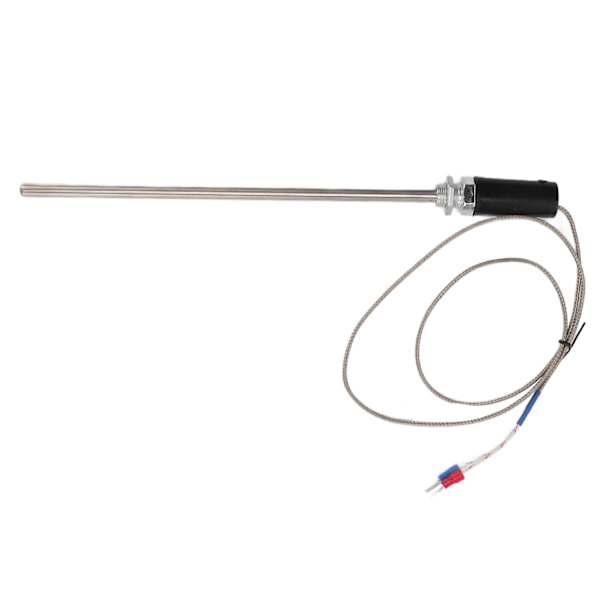 M12 Sondtyp Termoelement K Typ Rostfritt Stål Temperatursensor Temperaturprob 1m