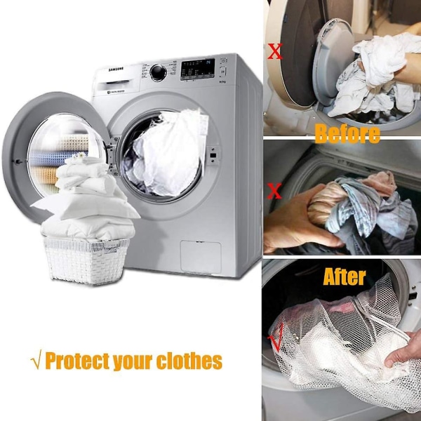 Vaskepose - Vaskenett Vaskepose-vaskeposer for å beskytte maskinvaskeklær