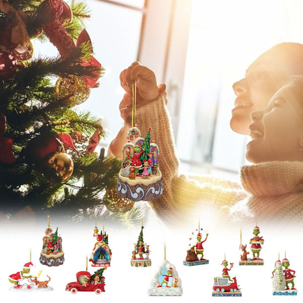 Julgrinch dekoration julgransprydnad hängande figur