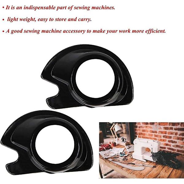 2 stk. Singer Symaskin Toppmatet Spolehus Universal Symaskintilbehør Husholdningsmaskiner For Singer