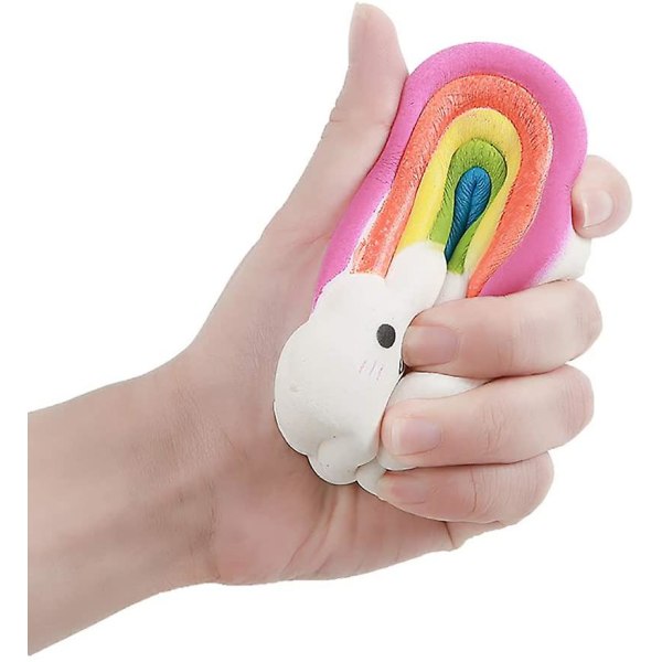 Squishies Rainbow Bridge Langsomt stigende Kawaii-duftende bløde Squishies-legetøj