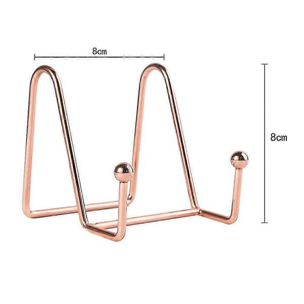 Elegant tallerkenholder, stilfuld displaystand til dekoration