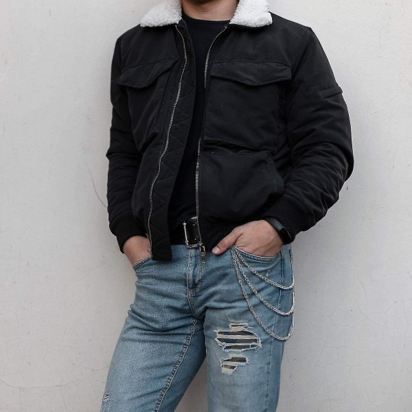 3 Stykker Jeans Kæder Pung Kæde Lomme Kæde Bælte Kæder Hip Hop Bukser Kæde