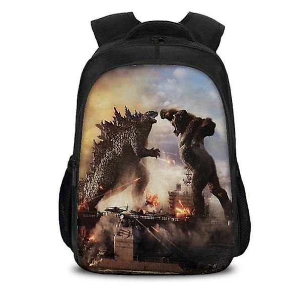 Godzilla Dinosaurie Monster Skolväska Axelväska Datorryggsäck Stor Kapacitet style14
