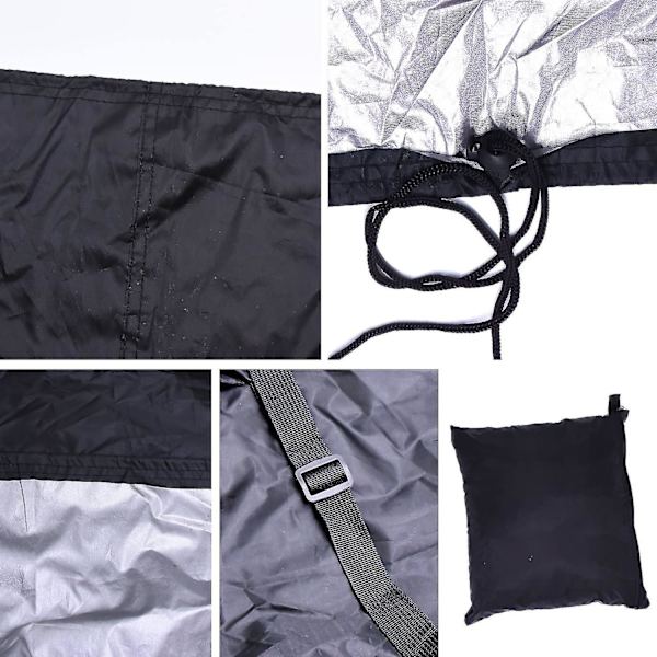 Premium Pingisbordsskydd, Full Storlek, Pingisbord, Vattentätt Skydd För Inomhus- och Utomhusbruk, Svart (185 X 70 X 165 Cm)