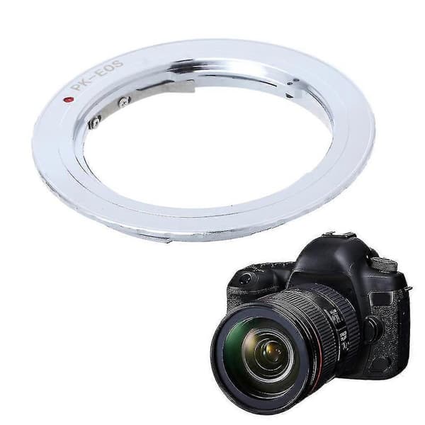 PK-EOS Objektivadapterring för Pentax Phoenix PK-objektiv till Canon EF EOS-kamera-CE