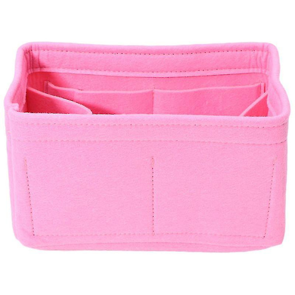 Filt Indsats Taske Makeup Håndtaske Organizer Rejse Indre Pung Bærbare Kosmetiktasker Opbevaring Tote