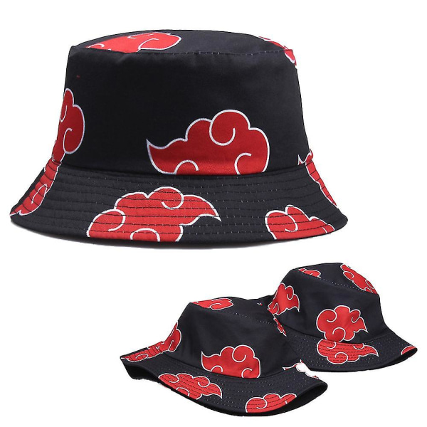 Anime Naruto Akatsuki Red Cloud Fisherman Fisher Beach solhætter