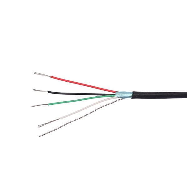 Skärmad 4-ledare anslutningskabel gitarr pickup kabel 24awg 3m längd gitarrdelar