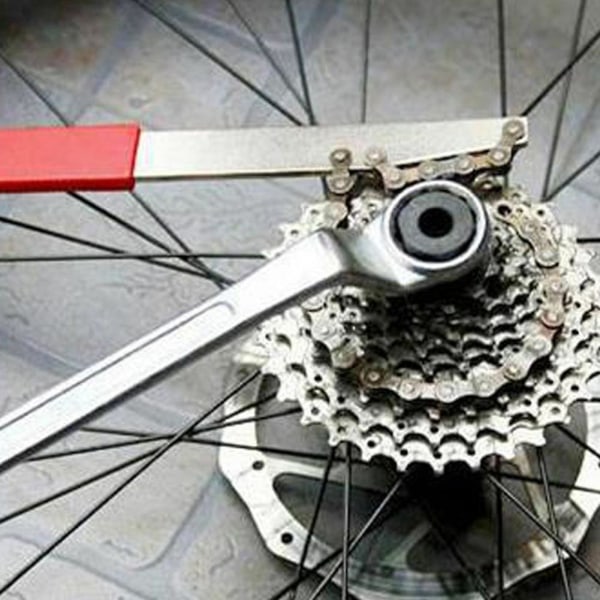 Polkupyörän kasetti vapaapyöräketju piiskalukitusrenkaan korjaustyökalun  poistotyökalu 5c75 | Fyndiq