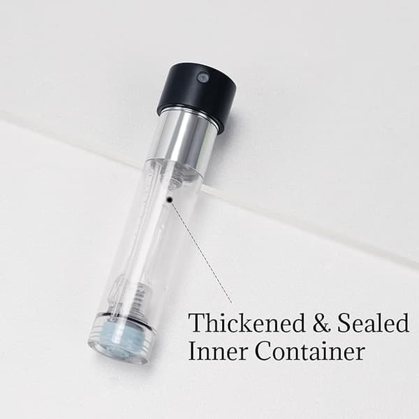 Reseparfym Atomiser Påfyllningsbar - 10 ml Mini Påfyllningsbar Parfymsprayflaska, Läckagesäker, Bottenpump utan Tratt