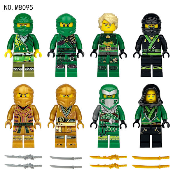 Ninja 1613 Building Block Minifigure Small Particle My Vs. Python Gift Toy Puppeteer World Figurine