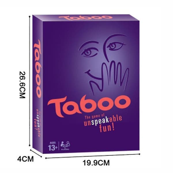 Taboo-peli Klassinen Tiimalasilla Ajoitettava Perhelautapeli