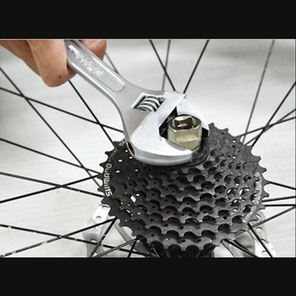 Cykelkassette Svinghjul Freewheel Bundbeslag / Låsering Værktøj Med styrestift