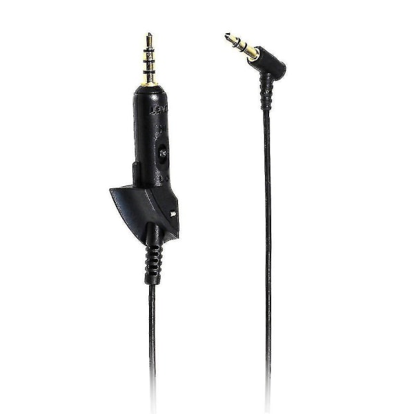 Til Bose Quietcomfort 15/qc15 Qc2 Hovedtelefonkabel Lydkabel Kabel Dobbelt 3,5 mm Aux-kabel (størrelse: Uden knapper)