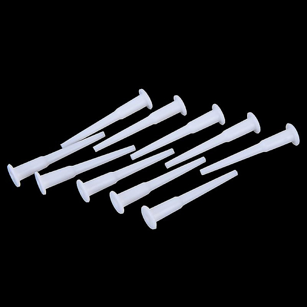 10 stk. Yoga Bold Luftprop Fitness Træningsbold Hoppebold Luftprop Pin Shytmv White