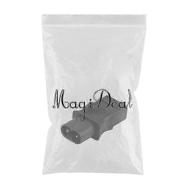 IEC 320 C8 uros - IEC 320 C9 2-nastainen naaras AC-adapteri 6A / 250V -versio 5 5