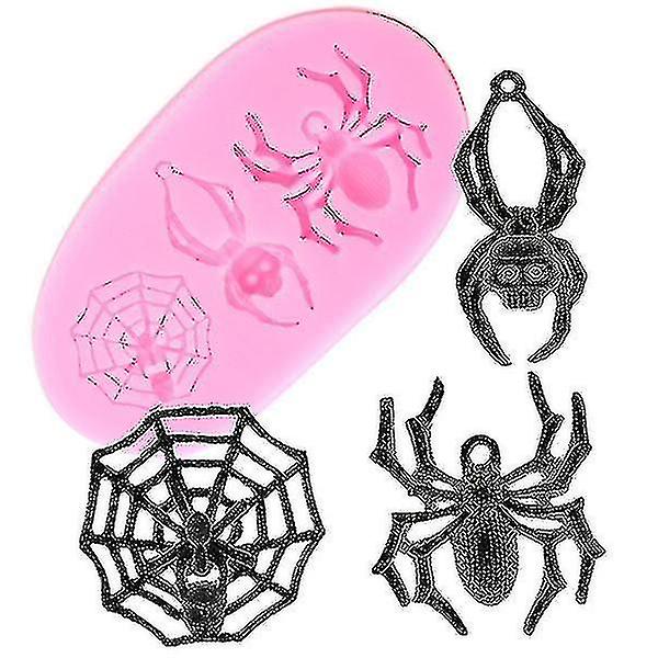 Halloween Spider mold kakun koristeluun työkalu karkkisavi- mold